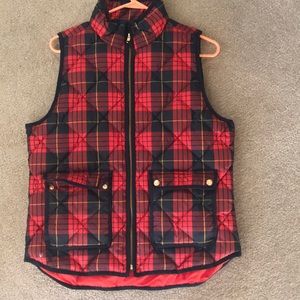 Brand new j. crew vest size medium